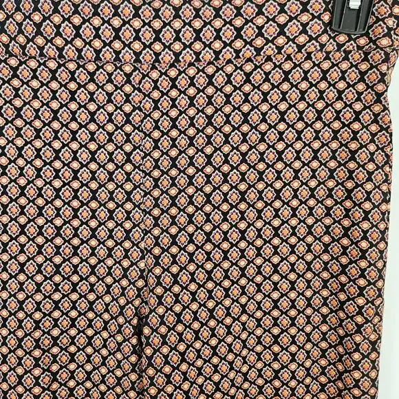 SKYE’S THE LIMIT Slim Fit Ankle Dress Pants Size 10 Boho Floral Office Wear Art - Picture 4 of 10